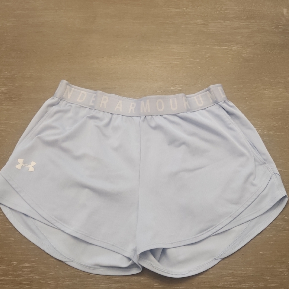 Under Armour Blue Athletic Shorts Lightweight Performance